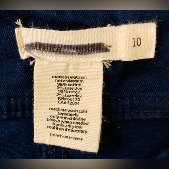 Silence & Noise high waisted navy blue skirt - Picture 7 of 12